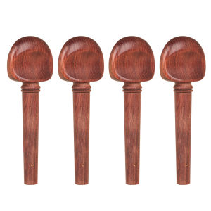 IRIN | Bộ Chốt Đàn Cello 4/4 Bằng Gỗ Hồng Sắc Kiểu Cổ Điển Có Rãnh Chống Trượt Phụ Kiện Chỉnh Âm Đã Được Khoan Sẵn Dành Cho Người Chơi Cello