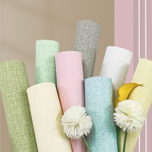 Wolf.id WP05-07 Wallpaper Stiker Dinding Foam Linen Roll 50 x 300 cm Dekorasi Rumah Kamar Kantor Cafe High Quality Tahan Air [BISA COD]