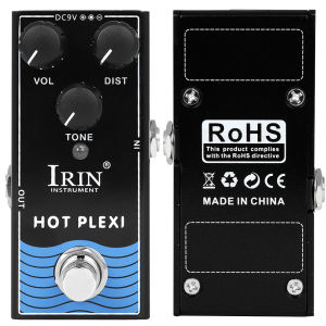 IRIN | IRIN RF-13 Hot Plexi Đàn Guitar Điện Tác Dụng Bàn Đạp Kim Loại True Bypass Cổ Điển CM800 Đầu Ra Mạnh Mẽ Phụ Kiện Guitar