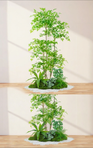 LIANYOU | Realistic Artificial Green Plant Decorative Tree
