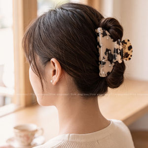 PINK EMPRESS | Elegant Thin Hair Suitable Rear Head Shark Clip