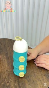 3 Layers Portable Side Open Milk Powder Container [B663-17]