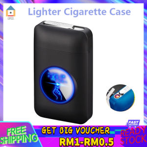 【Malaysia Spot Sale】2024 New Metal Case Box with USB ChargeLED Light Screens 19pcs Capacity