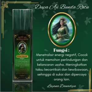 Dupa Aji Bunda Ratu 110 Gram Aroma Sedap Malam By Layana Danadipa