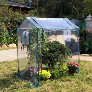 Home Greenhouse Flower Anti-Freeze Insulation Cover Winter Plant Stand Large Span Porch Garden Windproof Rainproof