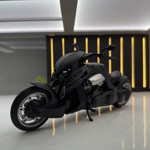 MAKEDA | 1/12 V-REX Motorcycle Car Model Toy Alloy Diecast High Simulation with Light Sound motorbike vehicle for Adult Collection Gifts