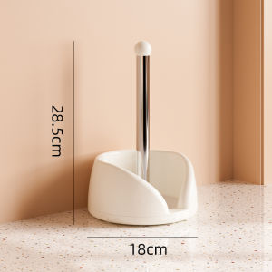 Giá Để Khăn Giấy Xoay Cream Kitchen Không Cần Đục Lỗ Treo Tường Giá Để Khăn Ướt Và Bao Phim Bảo Quản Đồ Dùng Vệ Sinh Gia Đình