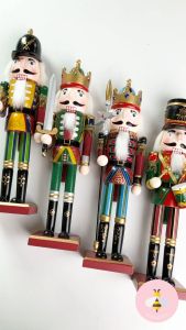 Pinky Bee Dekorasi Natal Nutcracker 38cm 67412500