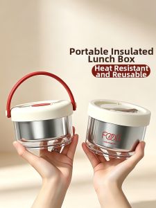 YOULUNMEI | Food-grade Portable Covered Lunch Box
