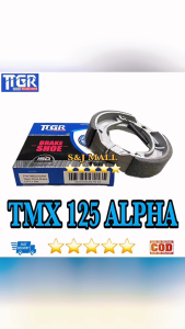 TMX 125 Alpha Rear TTGR Motorcycle Brake Shoes For Honda TMX 125 Alpha Rear