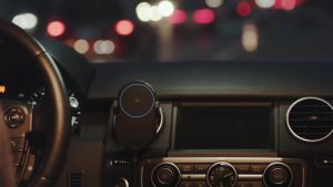 Xiaomi Redmi 20W Wireless Car Charger |  Electric adjustable grip | Electrically adjusts the grip when your drive starts