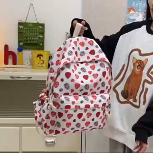 กระเป๋าเป้สะพายหลัง ลายการ์ตูนน่ารัก จุได้เยอะ สำหรับเด็กหญิงเด็กชาย ผ้าใบกระเป๋านักเรียน ผ้าไนลอน พร้อมส่ง 5ลาย