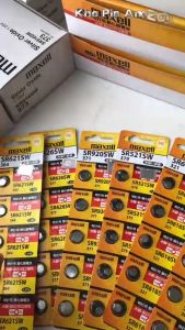 Vỉ 5 Viên Pin Đồng Hồ Đeo Tay Maxell SR626 / SR621 / SR920 / SR616 / SR521 / SR716 / SR721 / SR927 /SR936 / SR516 / SR1120 / SR712 /SR726 / SR512 Chính Hãng