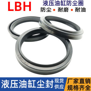 High Temperature Resistant Hydraulic Cylinder Oil Seal Dust Ring Dustproof Forged in China Black Color Mechanical Sealing Products
