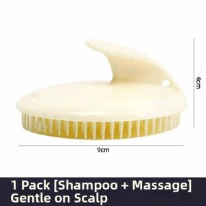 Head Massaging Shampoo Brush