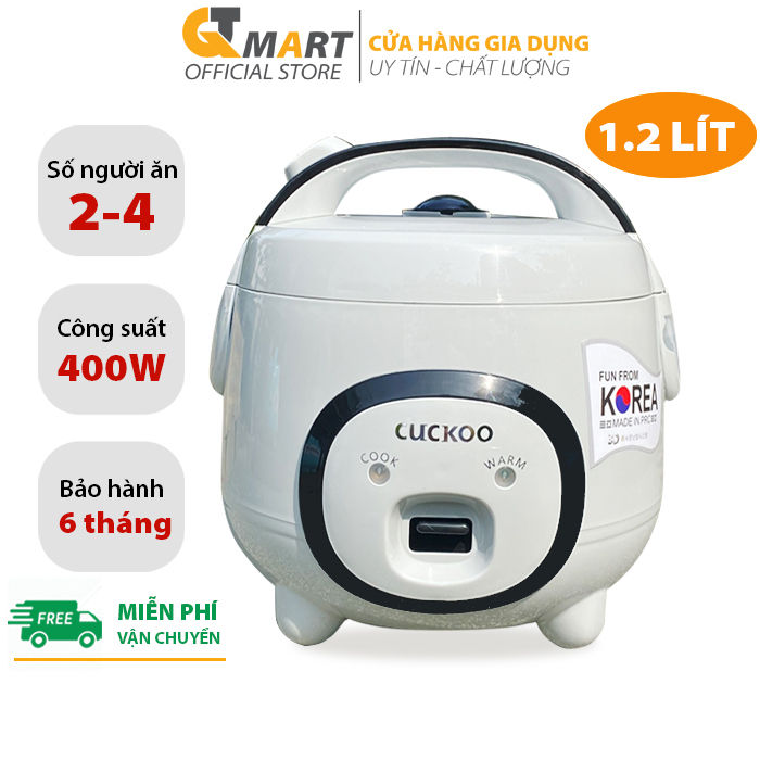 [ Hàng sẵn] Nồi cơm Cuckoo 1L, 1.2L, 1.8L nắp gài, lòng nồi chống dính ...