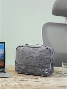 Túi Đựng Cáp Chống Nước Túi Đựng Đồ Du Lịch Di Động Dành Cho Phụ Kiện Điện Tử Kỹ Thuật Số Hộp Sạc Vải Oxford Nhiều Công Dụng