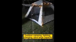 Power Station 300W/150W/100W Portable Solar Power Generator 988000mAh Super Big Capacity Quick Charge High Capacity Power Station Multifunctional Solar Generator Power Station Emergency Power With LED Light - 24H Shipping