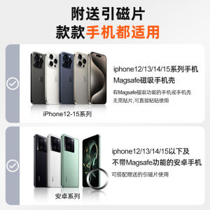 Car Magnetic Phone Holder Strong Absorption Magsafe New 2025 Dashboard Navigation Foldable Support Bracket Industrial Style