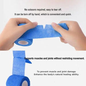 Amoki Finger Bandage Tape Hand Bandage Self Adhesive Elastic Bandage Finger Support Pads For Sports