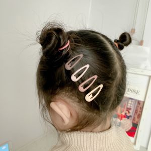 Milk Brown Mini Little Clip Baby Hair Clip Milk Tea Color BB Clip Hair Patch Bang Clip Clip Girl Headdress