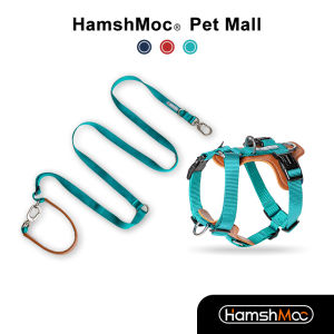 HIDREAM No Pull Dog Harness And Leash Set Adjustable Pet Vest Multi-Function Hand Free Dog Lead for Small Medium Large Dogs
