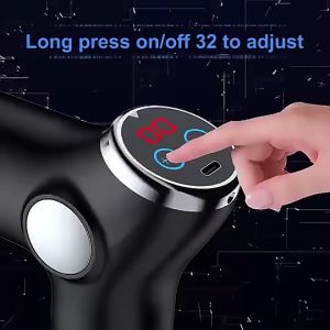 GYMPRO Mini MassageGun for Muscle Massage and Pain Relief Portable Deep Tissue Massager