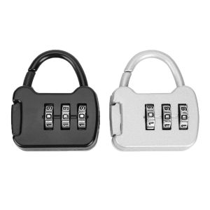 3 Digit Padlock Security Lock Multi-Function Suitcase Lock Metal Luggage Lock Anti-theft with Code for Holiday Travel