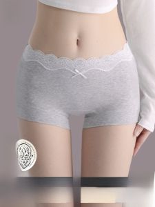 MiiOW | Quần lót nữ Cotton Cat Pure Cotton Anti-Bacterial Summer No Trace Angle Flat Bottom Safety Quần chống ánh sáng