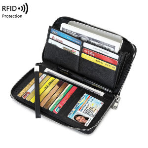 MLZH | Anti-theft Multi-card Large Capacity Wallet Leather