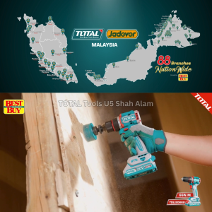 TOTAL Tools 9 pcs Electricians HSS M3 Bi-metal hole saw set - TACSH0092