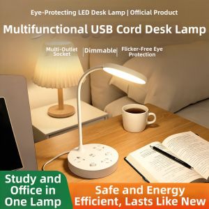 FEIZHUXIANSEN | Eye-Protecting Multi-functional USB Table Lamp