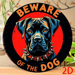 CIFbuy | Vintage Round Metal Sign 20cm Aluminum 2D Flat Wall Art Home Decor