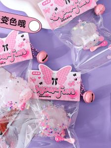 Exclusive New Product Photochromic Squeezing Toy Decompression Good-looking Kids Toy UV Color Changing Butterfly Hairstyle Play