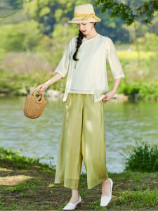 OUCAO | Summer National Style Clothing Set