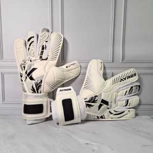 Terbaru Sarung tangan kiper Ayres putih hitam lengket bisa buat anak dan dewasa