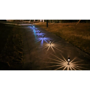 Đèn năng lượng mặt trời cắm đất cắm cỏ đèn trang trí sân vườn chậu cây