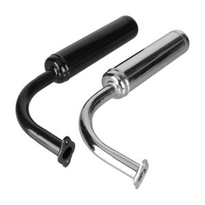 Pipe Exhaust Muffler Motorcycle Slip on Universal Pipe for 80cc 60cc 49cc 50cc Electric Bicycle Engine 80cc Exhaust Pipes