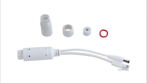 Standard 48V to 12V National Standard POE Splitter Outdoor Waterproof Camera Power Supply Module 48V to 12V POE Splitter Waterproof Adapter Cable Power Supply Module IP Camera new CCTV