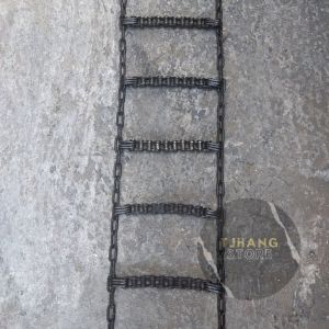 Rantai ban motor / Rantai ban motor full hitam kait 3 / rantai ban motor anti selip ring 14 17 18 untuk jalan berlumpur