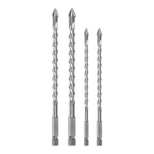 HUANGXIAOCHAO | Extended Eccentric Drill Bit for Tile Drilling and Dry Concrete Masonry 200mm