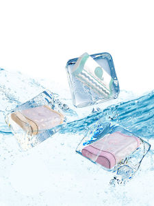 OUHUAGUAN | Cool Ice Silk Memory Foam Pillowcase