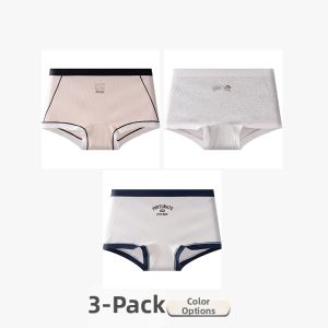 MiiOW | 2026 New Style Antibacterial Silkworm Silk Girls Panties