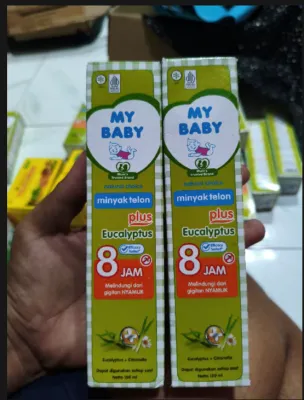 my Baby minyak telon 150 mili isi 2