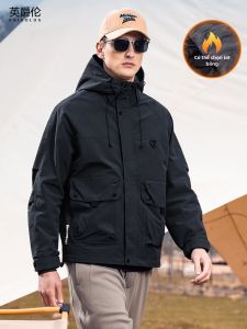 Enjeolon | Casual Hoodie Windproof Utility Style Outdoor Jacket
