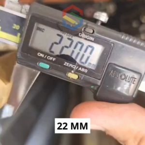 Segi enam 22 mm kuningan hexagonal brass