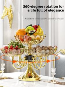 NIANXU | Rotating Multi-layer Fruit Platter for Home Use