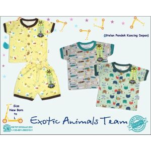 ridges !! (( 3pcs )) setelan bayi ridges kemeja motif kancing depan list m L 0-12 bulan