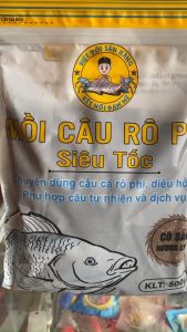 Mồi Câu Cá Rô Phi Siêu Tốc -Biệt Đội Săn Hàng (gói 500gr)