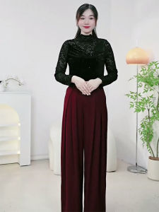 Womens Long Sleeve Overhead T-Shirt Autumn Base Layer Mid-Length Commute Style Comfortable Fit Ladies Premium Quality Top